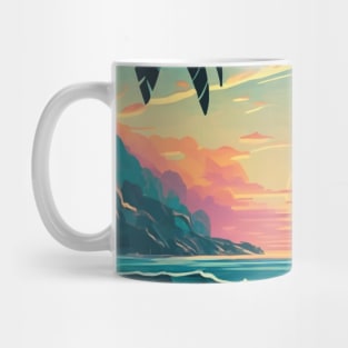 Beach, Tropical ocean Mug